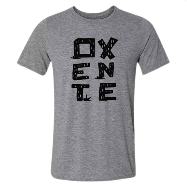 Camiseta Cinza Eu amo meu oxente