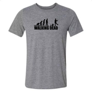 Camiseta Cinza Evolucao The Walking Dead