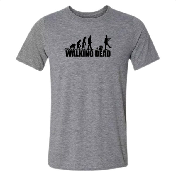 Camiseta Cinza Evolucao The Walking Dead