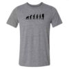 Camiseta Cinza Evolucao astronauta