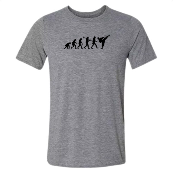 Camiseta Cinza Evolucao karate