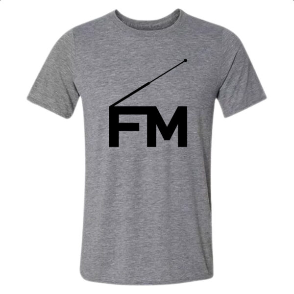 Camiseta Cinza FM Frequencia Modulada