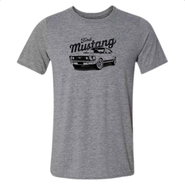 Camiseta Cinza Ford Mustang Muscle Car