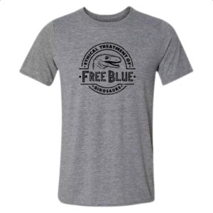 Camiseta Cinza Free Blue