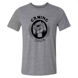 Camiseta Cinza Gaming Zone