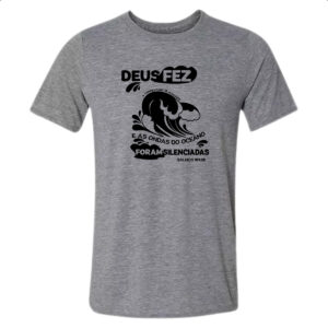 Camiseta Cinza Gospel Salmos 107.29