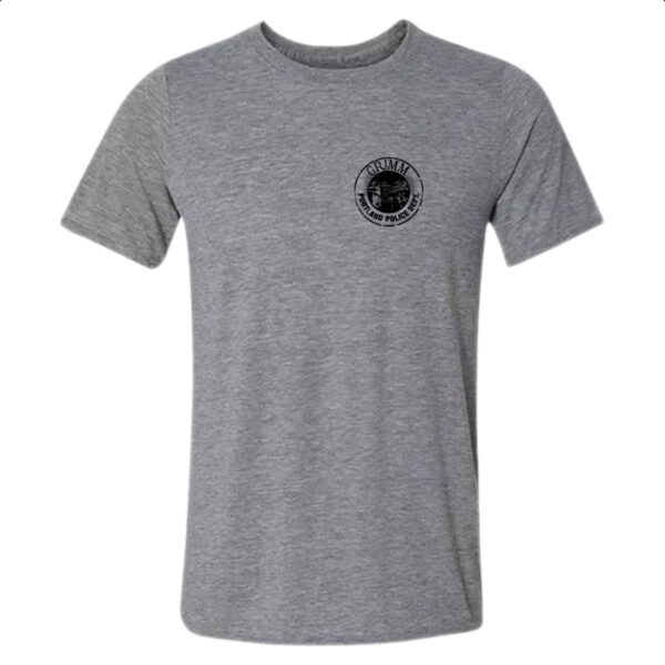 Camiseta Cinza Grimm Portland Police Dept