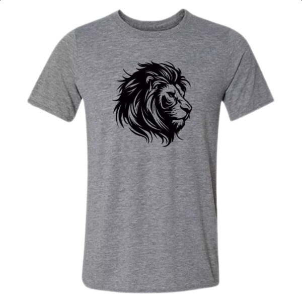 Camiseta Cinza Leao de Juda Linear