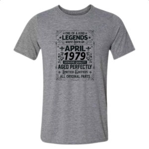 Camiseta Cinza Legends Were Born ABR-1979
