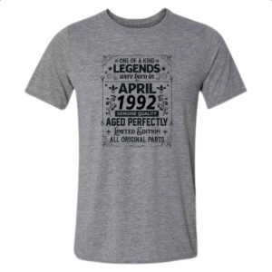 Camiseta Cinza Legends Were Born ABR-1992