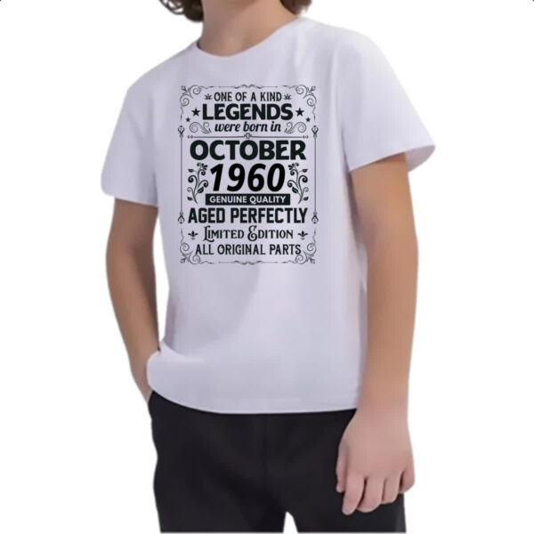 Camiseta Infanto Juvenil Legends Were Born OUT-1960 - Imagem 2