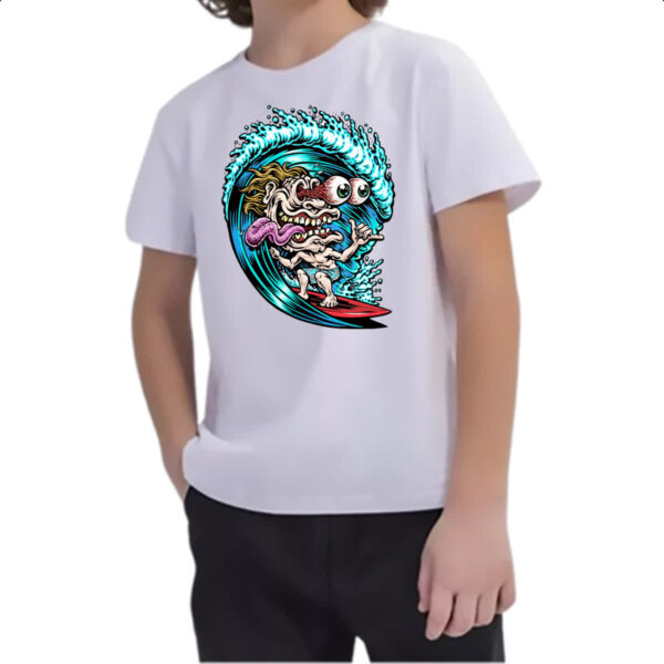 Camiseta Infanto Juvenil Surf Freak - Imagem 2