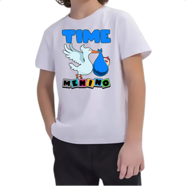 Camiseta Infanto Juvenil Cegonha Time Menino - Imagem 2
