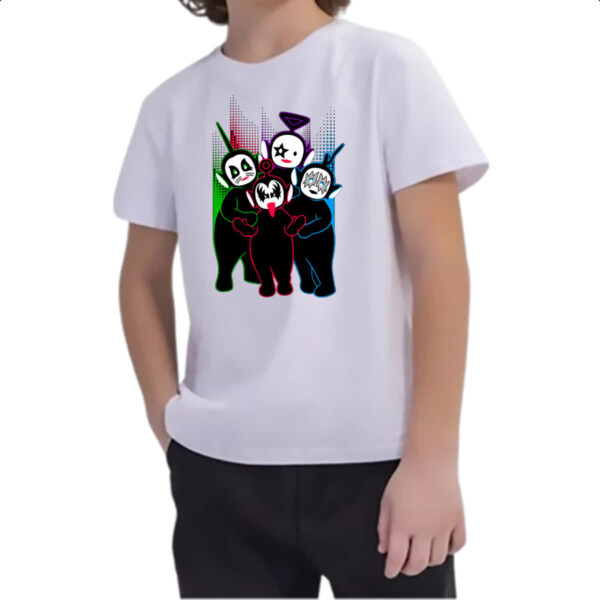 Camiseta Infanto Juvenil Teletubbies Kiss - Imagem 2