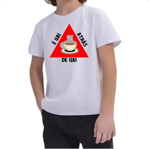 Camiseta Infanto Juvenil Minas Gerais Uai Atras Uai - Imagem 2