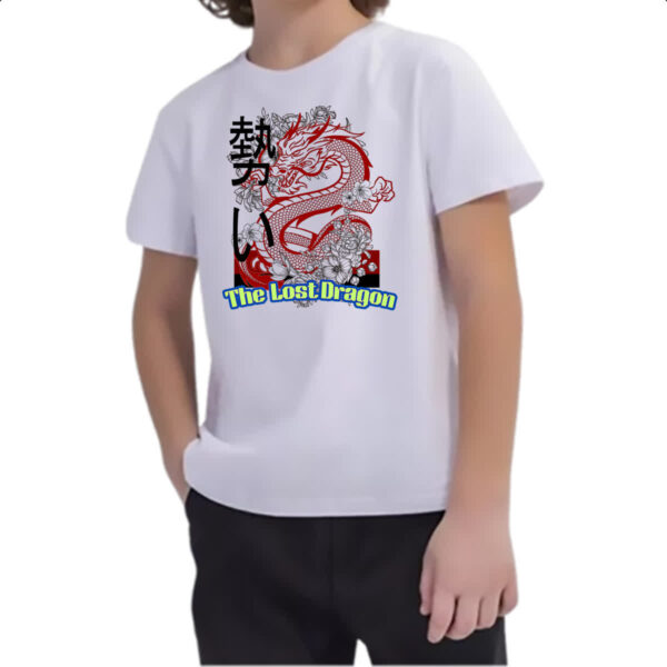 Camiseta Infanto Juvenil The Lost Dragon - Imagem 2