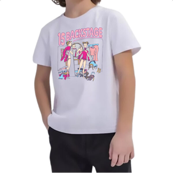 Camiseta Infanto Juvenil 15 backstage - Imagem 2