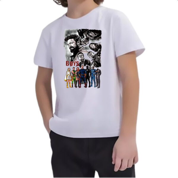 Camiseta Infanto Juvenil The Boys poster - Imagem 2