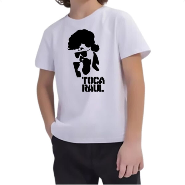 Camiseta Infanto Juvenil Toca Raul - Imagem 2