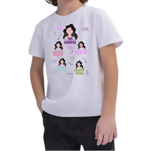 Camiseta Infanto Juvenil Toda dorameira - Imagem 2