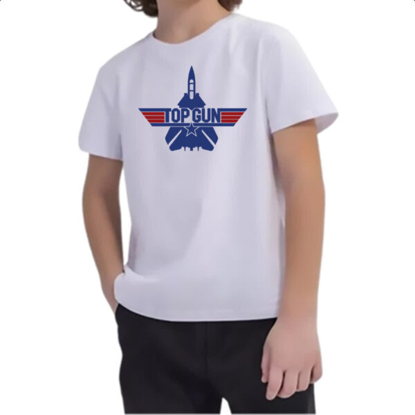 Camiseta Infanto Juvenil Top Gun Maverick - Imagem 2