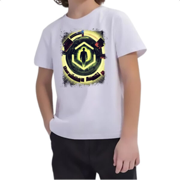Camiseta Infanto Juvenil Tunel do tempo - Imagem 2