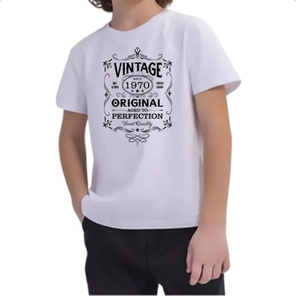 Camiseta Infanto Juvenil Vintage Original 1970 - Imagem 2