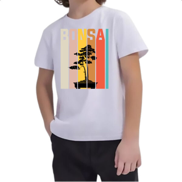 Camiseta Infanto Juvenil Bonsai vintage - Imagem 2