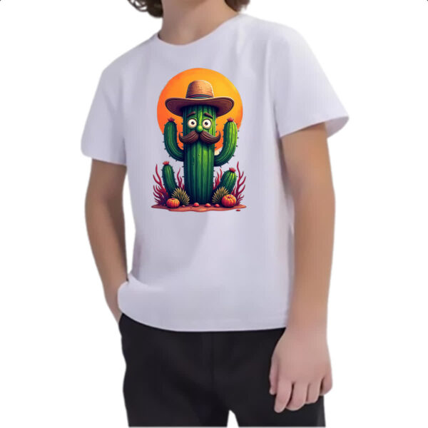 Camiseta Infanto Juvenil Cactus Muchachi - Imagem 2