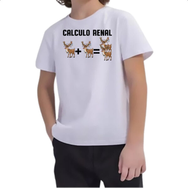 Camiseta Infanto Juvenil Calculo renal - Imagem 2