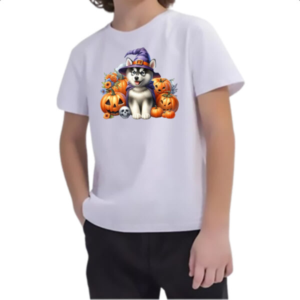 Camiseta Infanto Juvenil Husk Halloween - Imagem 2