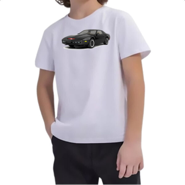 Camiseta Infanto Juvenil Super Maquina Kitt Nostalgia - Imagem 2