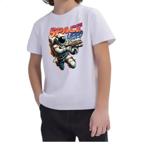 Camiseta Infanto Juvenil Space Hero - Imagem 2