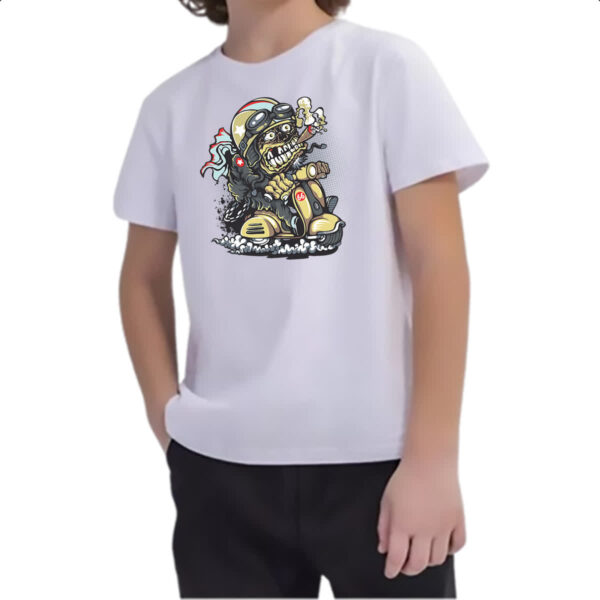 Camiseta Infanto Juvenil Zombie 66 - Imagem 2