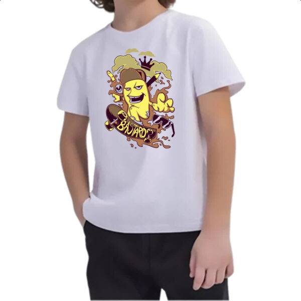 Camiseta Infanto Juvenil Bastard skate - Imagem 2