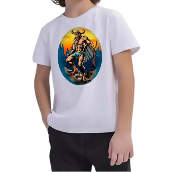 Camiseta Infanto Juvenil Nostalgia Mightor Sunset - Imagem 2
