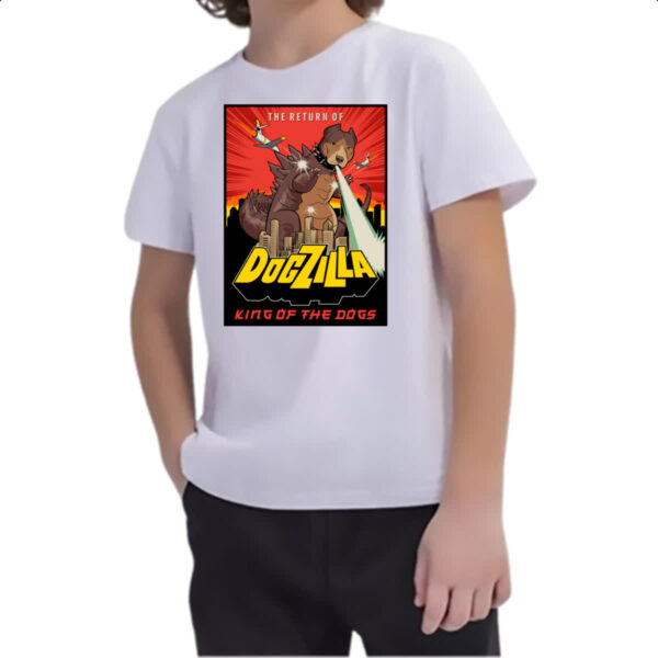 Camiseta Infanto Juvenil Dogzilla - Imagem 2
