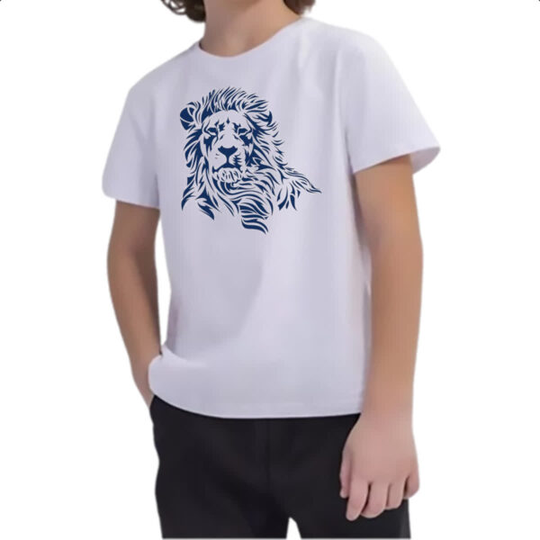 Camiseta Infanto Juvenil Leao de Juda 03 - Imagem 2