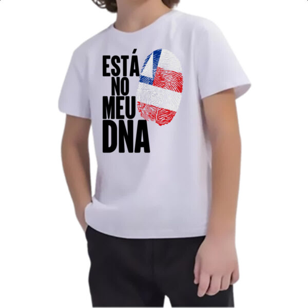 Camiseta Infanto Juvenil Esta no meu DNA Bahia - Imagem 2