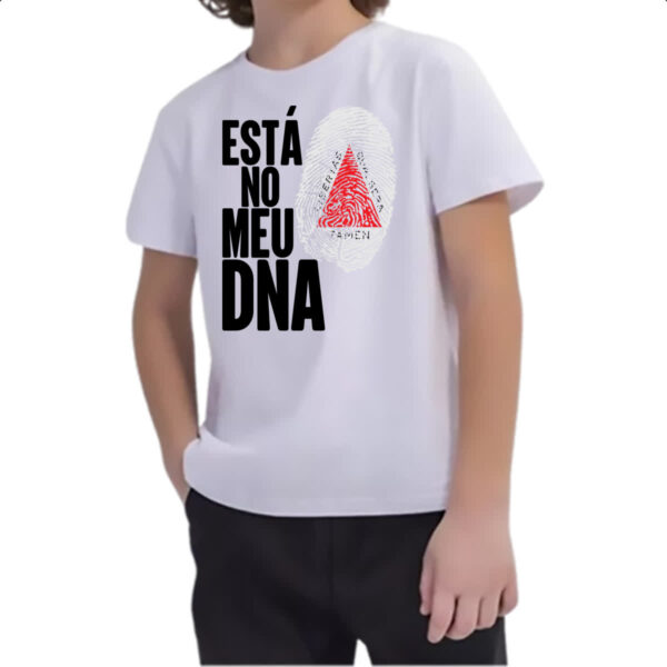 Camiseta Infanto Juvenil Esta no meu DNA Minas Gerais - Imagem 2