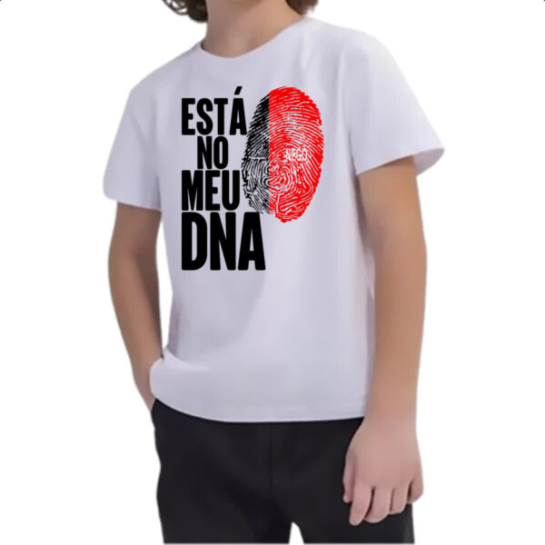Camiseta Infanto Juvenil Esta no meu DNA Paraiba - Imagem 2