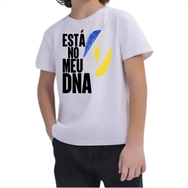 Camiseta Infanto Juvenil Esta no meu DNA Tocantins - Imagem 2