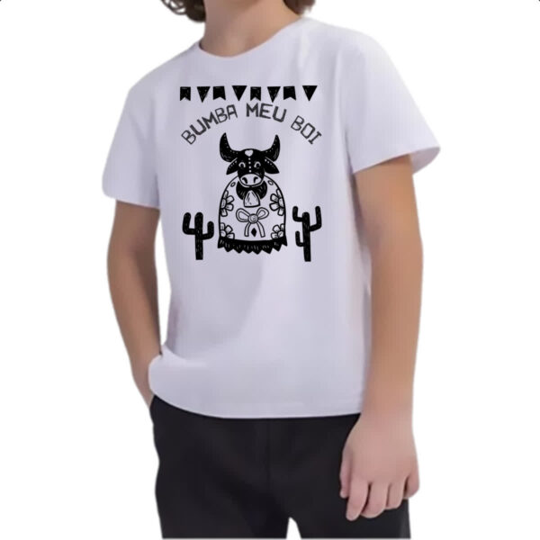 Camiseta Infanto Juvenil Bumba meu boi - Imagem 2
