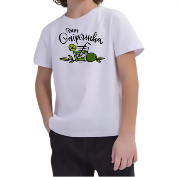 Camiseta Infanto Juvenil Time Caipirinha - Imagem 2