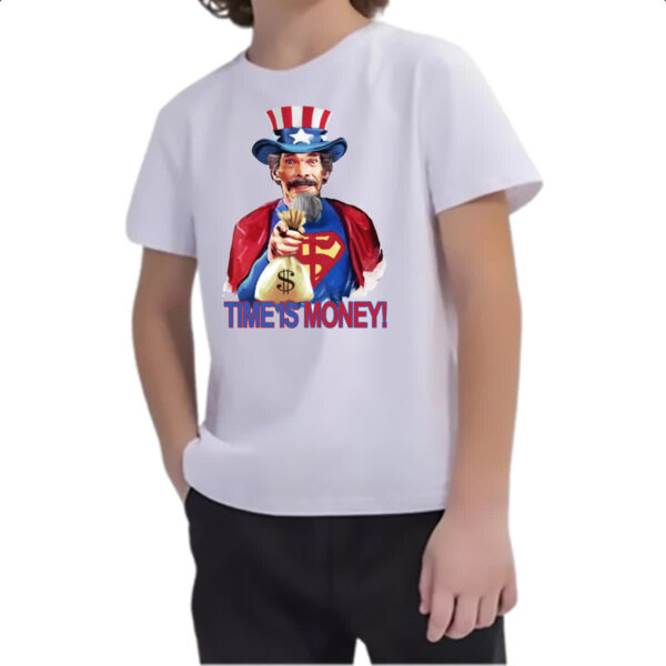 Camiseta Infanto Juvenil Super Sam Time is Money - Imagem 2