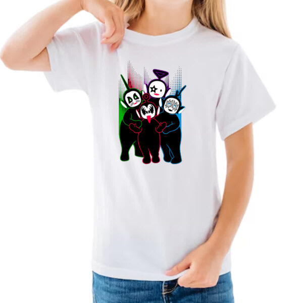 Camiseta Infanto Juvenil Teletubbies Kiss - Imagem 3