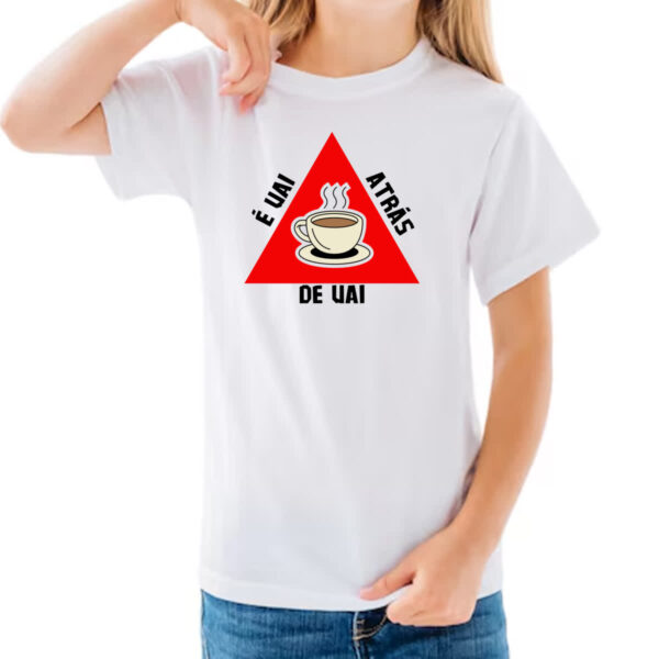 Camiseta Infanto Juvenil Minas Gerais Uai Atras Uai - Imagem 3