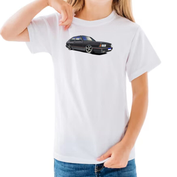 Camiseta Infanto Juvenil VW Passat TS Preto - Imagem 3