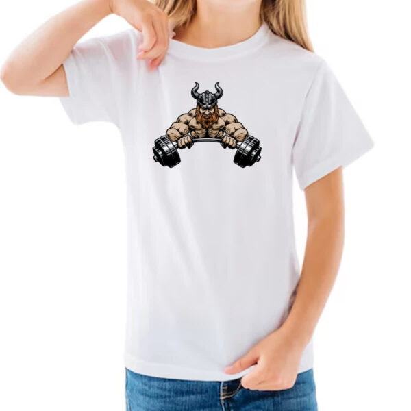 Camiseta Infanto Juvenil Viking maromba - Imagem 3