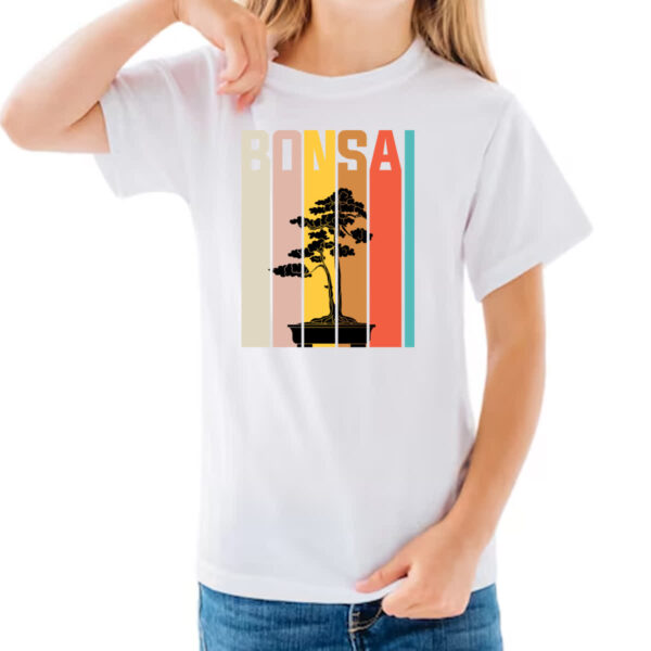Camiseta Infanto Juvenil Bonsai vintage - Imagem 3